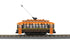 MTH 30-5265 - Bump-n-Go Trolley "Transylvania" #103126 w/ LED Lights