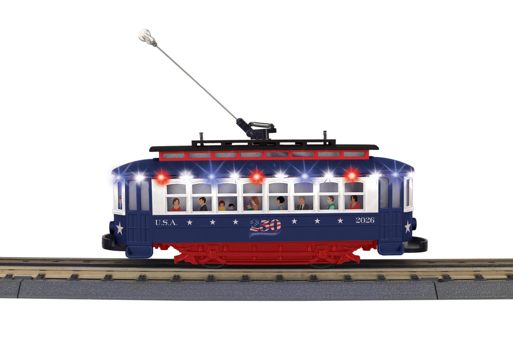 MTH 30-5272 - RailKing - Bump-n-Go Trolley 