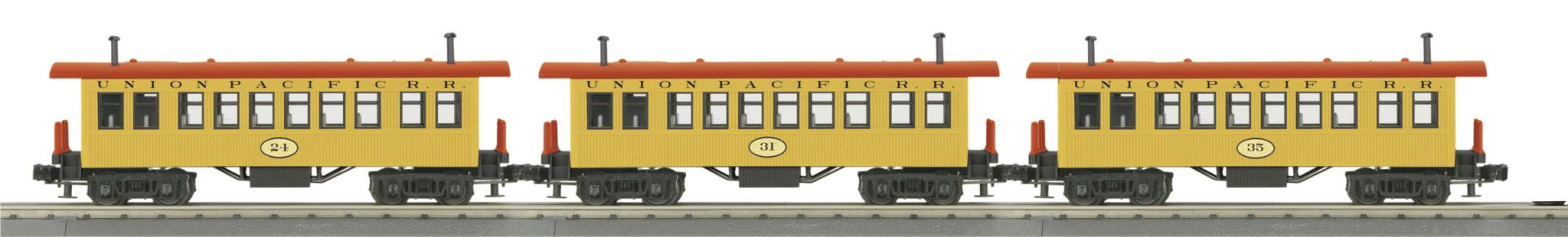 MTH 30-6457 - Overton Passenger Coach Set "Union Pacific" (3-Car)
