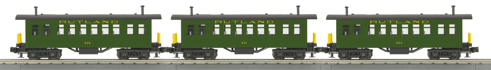 MTH 30-6458 - Overton Passenger Coach Set "Rutland" (3-Car)