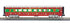 MTH 30-68308 - 60’ Streamlined Coach  Car "Christmas" w/ LED Lights
