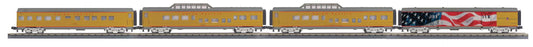 MTH 30-68314 - RailKing - 60’ Streamlined Passenger Set "Union Pacific" (4-Car)