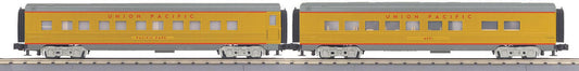 MTH 30-68315 - RailKing - 60’ Streamlined Sleeper/Diner "Union Pacific" (2-Car)
