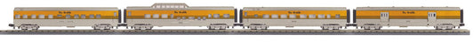MTH 30-68318 - RailKing - 60’ Streamlined Passenger Set "Denver & Rio Grande" (4-Car)