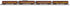 MTH 30-68322 - RailKing - 60’ Streamlined Passenger Set "Union Pacific" (4-Car)