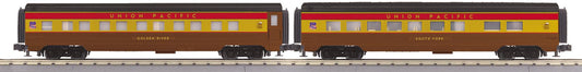 MTH 30-68323 - RailKing - 60’ Streamlined Sleeper/Diner "Union Pacific" (2-Car)