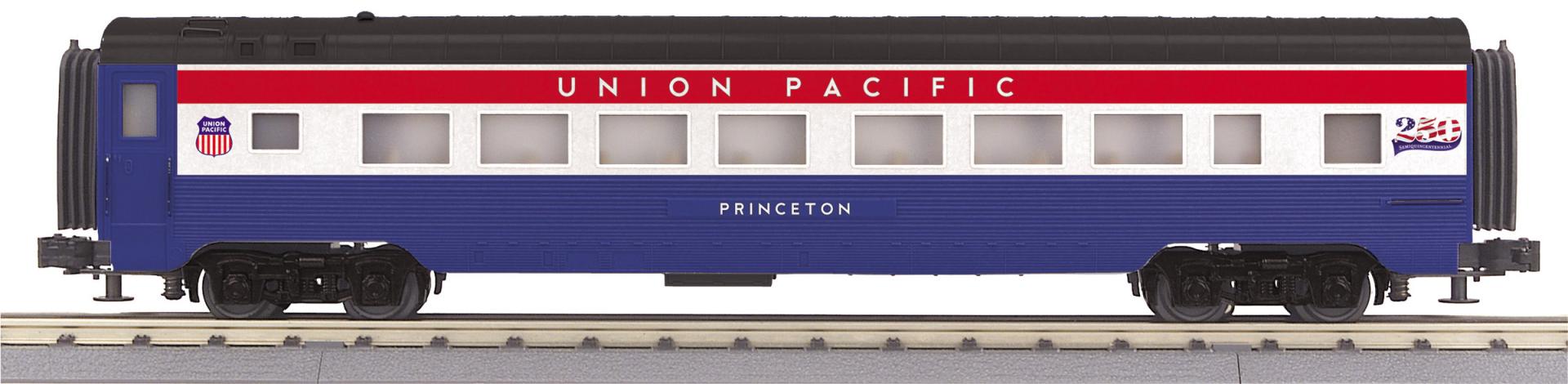 MTH 30-68328 - RailKing - 60’ Streamlined Coach Car "Semiquincentennial" #Princeton