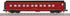 MTH 30-68332 - RailKing - 60’ Streamlined Sleeper Car "Norfolk Southern" #9 Alabama