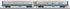 MTH 30-68350 - RailKing - 60’ Streamlined Sleeper/Diner "Santa Fe" (2-Car)