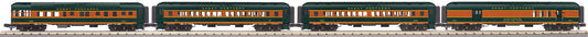 MTH 30-69360 - 60' Madison Passenger Set "Great Northern" (4-Car) - MrMuffin'sTrains