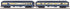 MTH 30-69364 - 60' Madison Combo/Diner Set "Jersey Central (Blue Comet)" (2-Car)