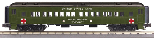 MTH 30-69394 - RailKing - 60’ Madison Coach Car "U.S. Army" #89411