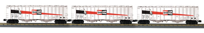 MTH 30-70143 - RailKing - Airslide Hopper Car "Champion" (3-Car) Spark Plug