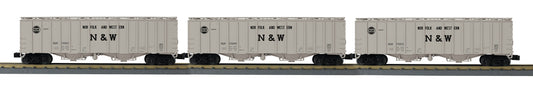 MTH 30-70146 - RailKing - Airslide Hopper Car "Norfolk & Western" (3-Car)