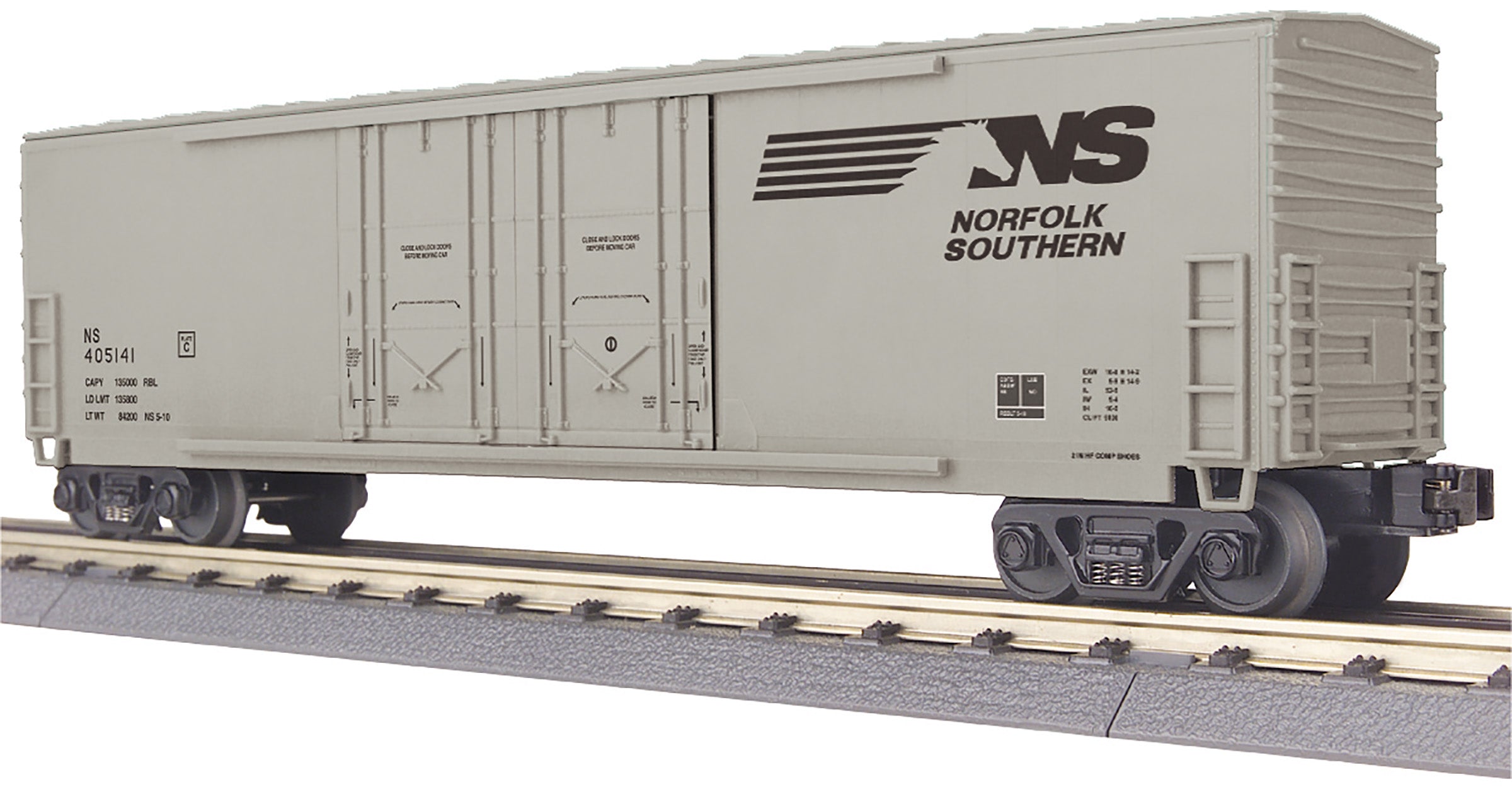 MTH 30-71174 - 50' Double Door Plugged Box Car "Norfolk Southern" #405141