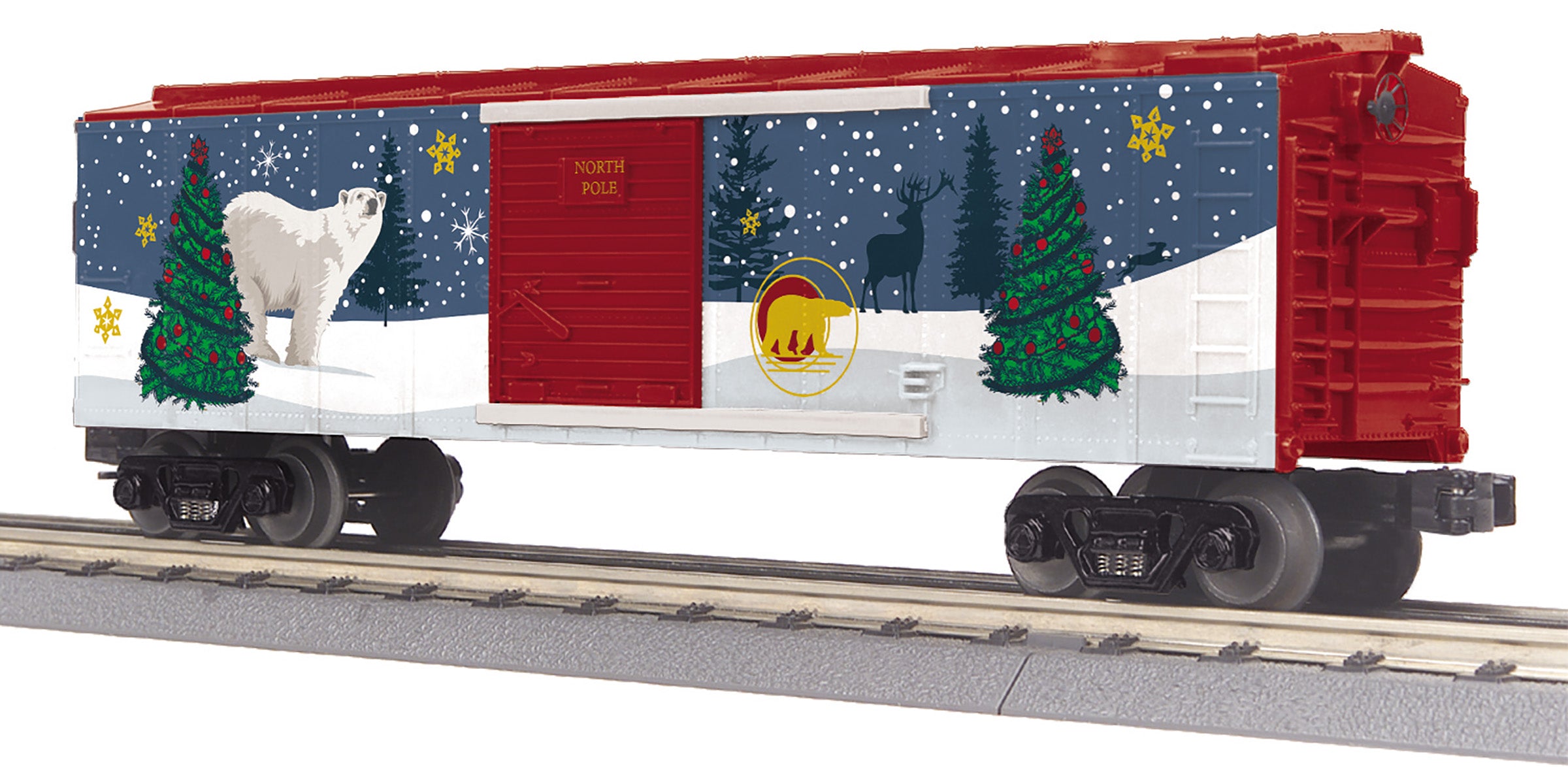 MTH 30-71194 - 40' Box Car "North Pole" #2024