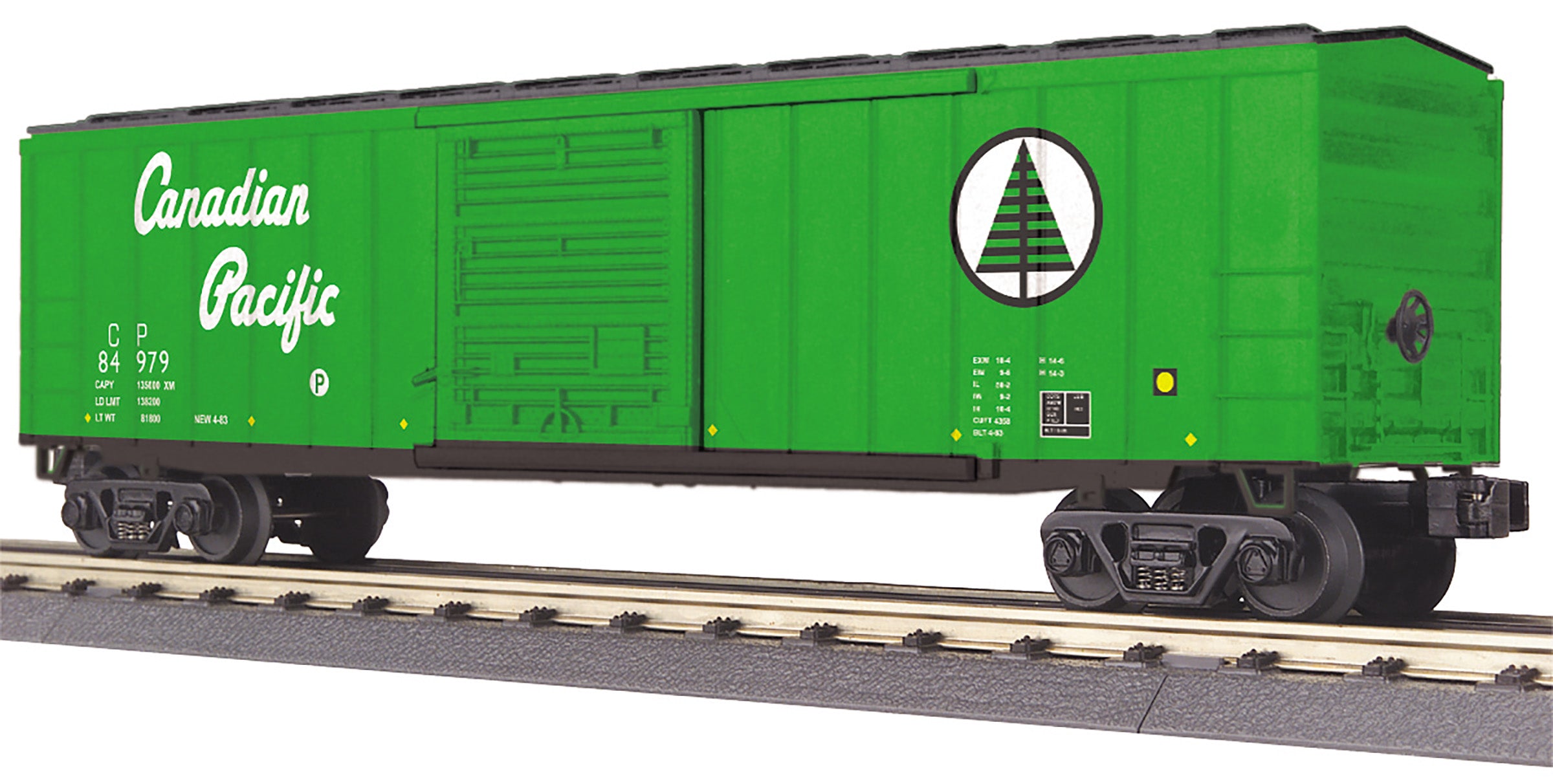 MTH 30-71211 - 50’ Modern Box Car "Canadian Pacific" #84979