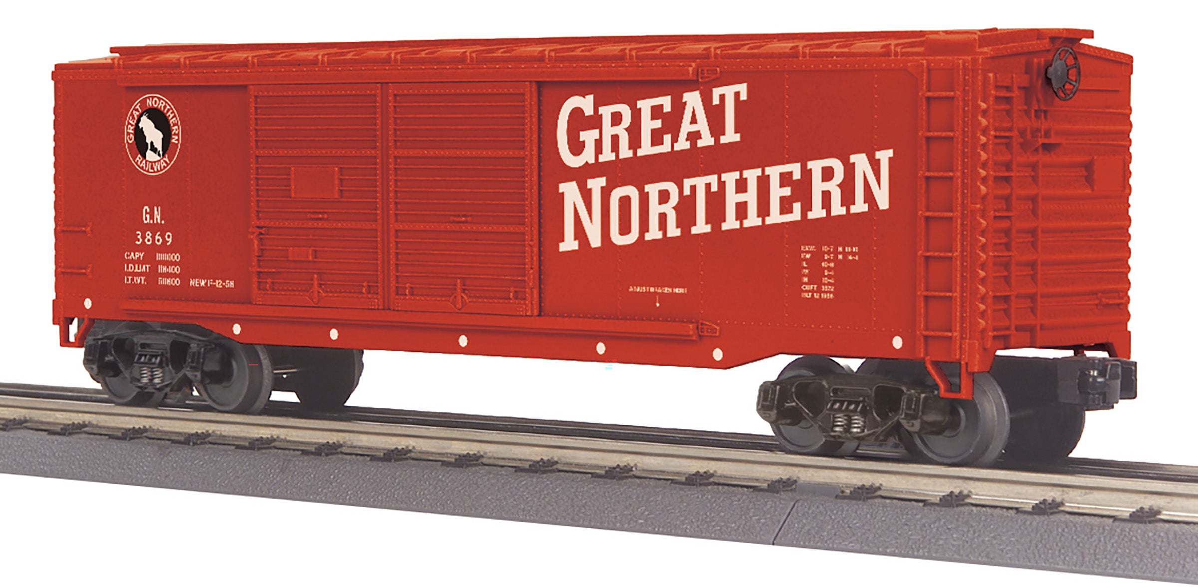 MTH 30-71226 - 40’ Double Door Box Car "Great Northern" #3869