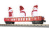 MTH 30-72271 - RailKing - Gondola Car "Christmas" w/ LED Christmas Lights & Lighted Snowmen
