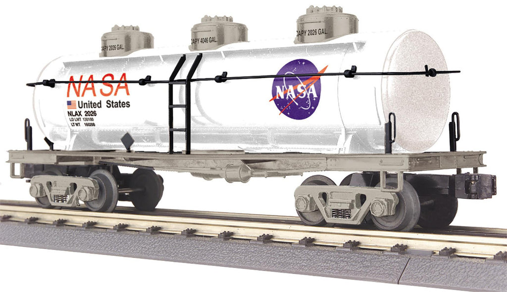 MTH 30-73660 - 3-Dome Tank Car "NASA" #NLAX 2026
