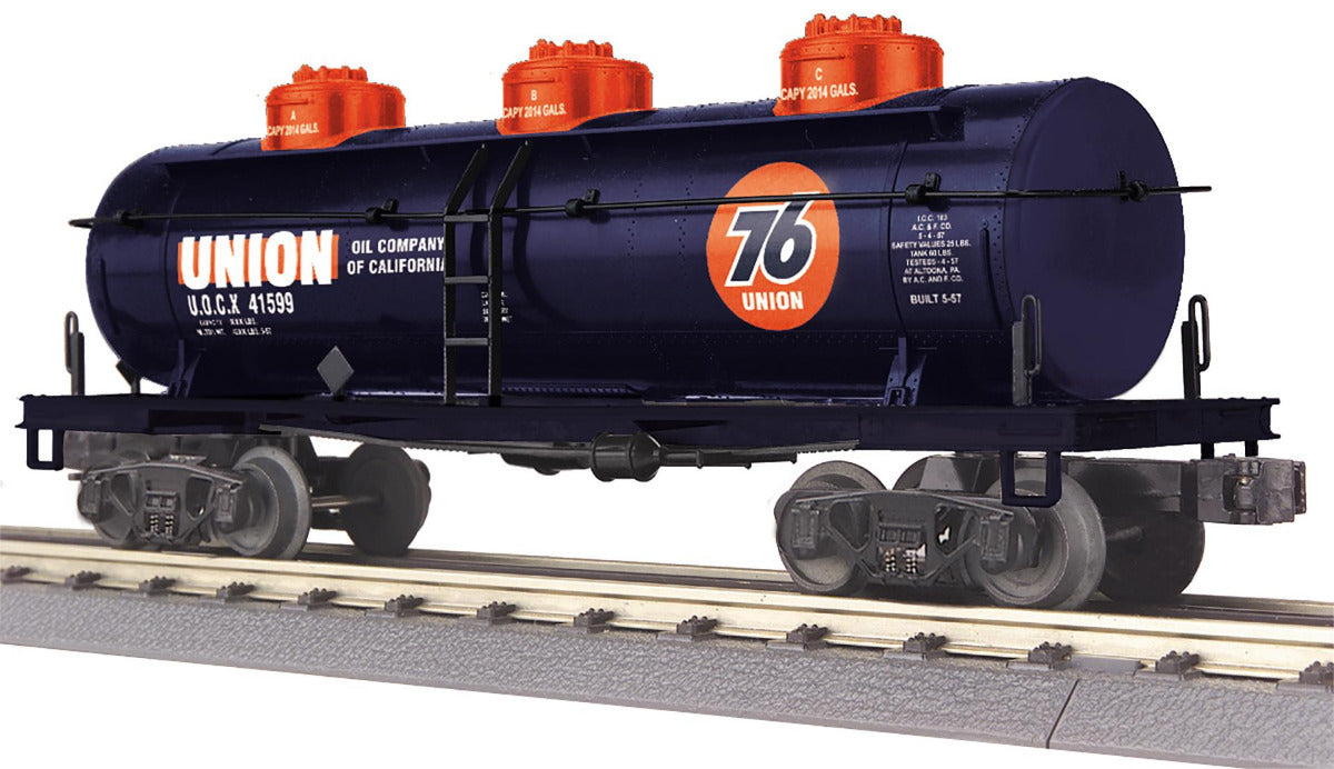 MTH 30-73662 - 3-Dome Tank Car "Union 76" #UOCX 41599