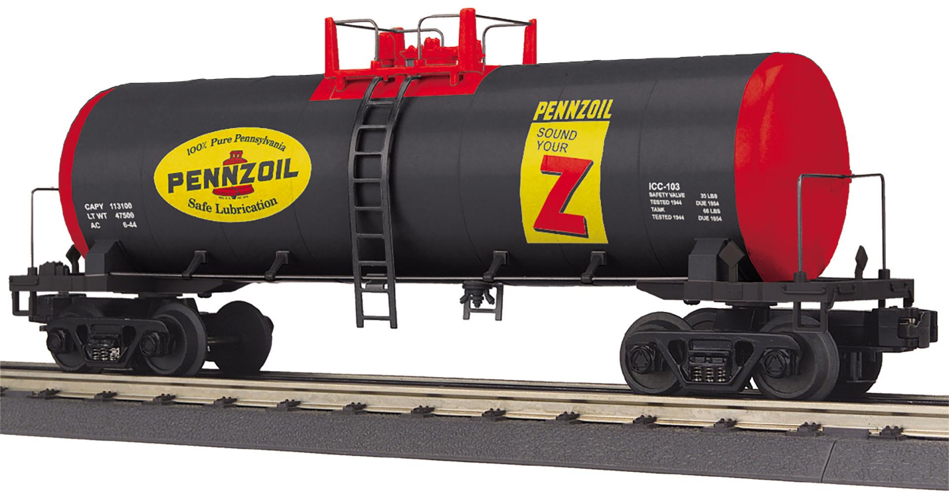 MTH 30-73684 - RailKing - Modern Tank Car "Pennzoil"