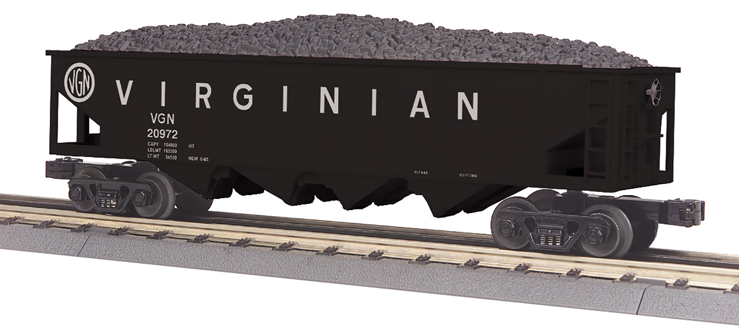 MTH 30-75754 - 4-Bay Hopper Car "Virginian" #20972