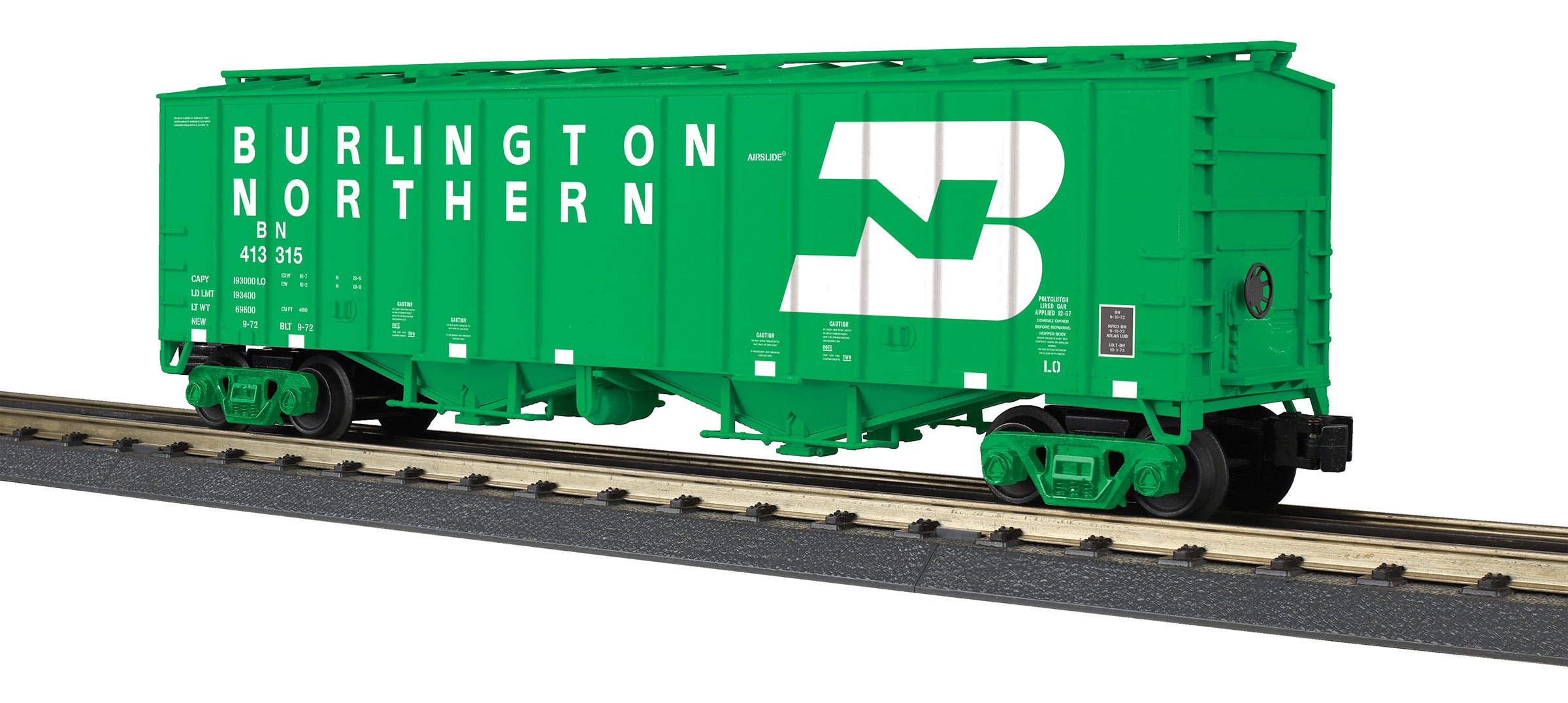 MTH 30-75766 - Airslide Hopper Car "Burlington Northern" #413315