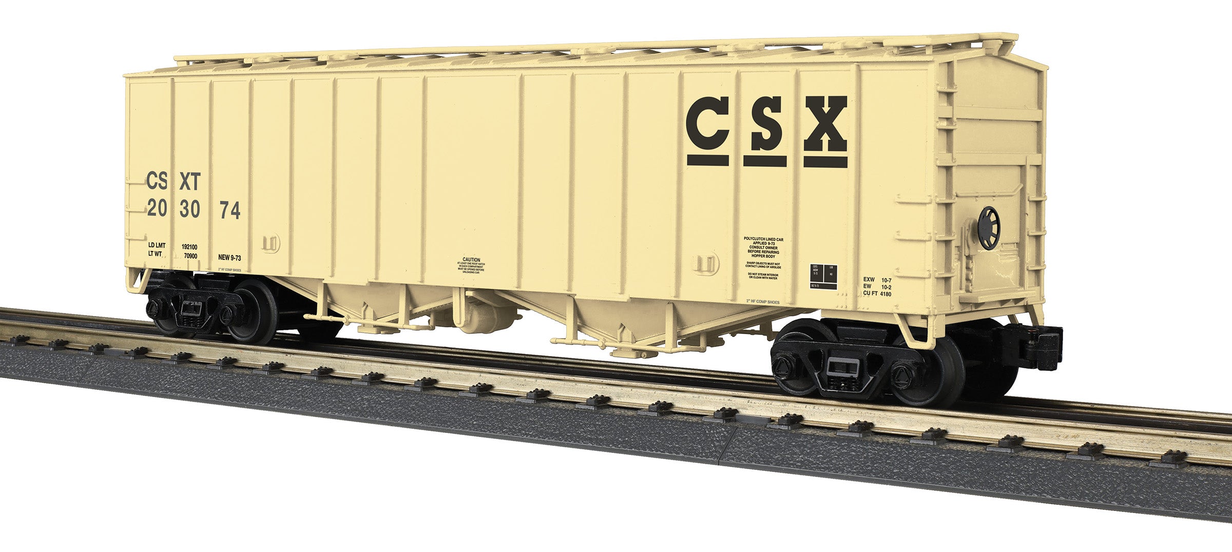 MTH 30-75768 - Airslide Hopper Car "CSX" #203074