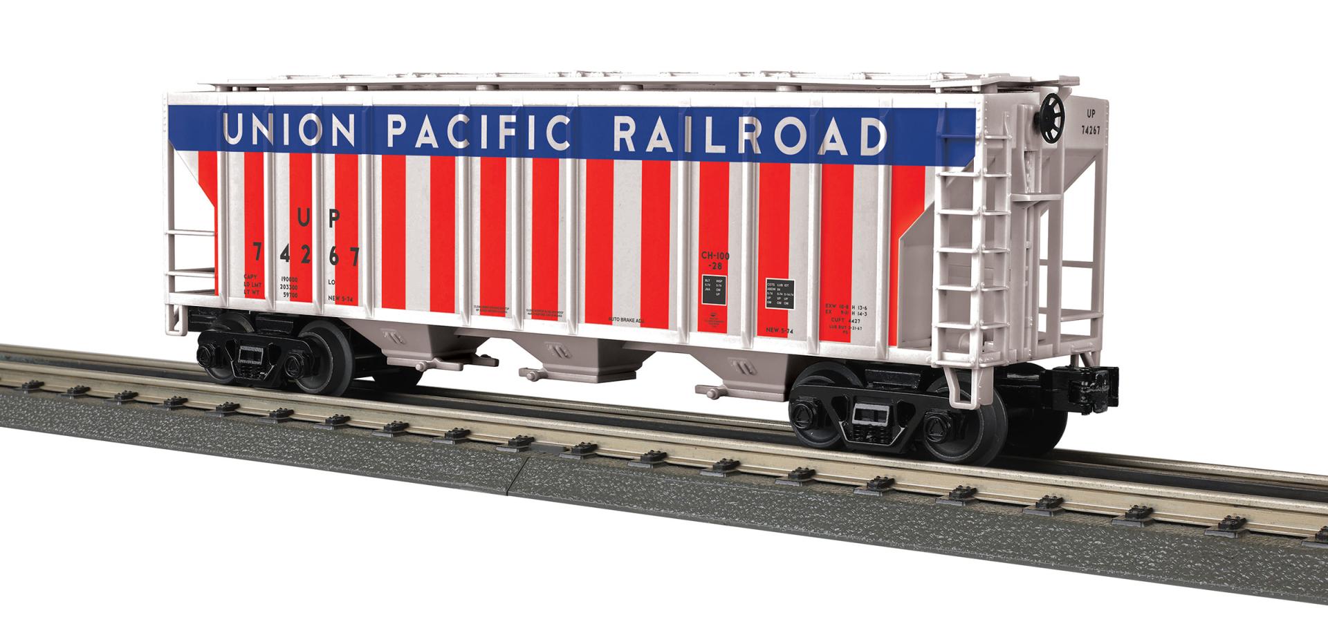 MTH 30-75775 - Ps-2 Discharge Hopper Car "Union Pacific" #74267