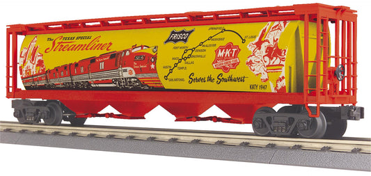 MTH 30-75778 - 4-Bay Cylindrical Hopper Car "Katy" #1947 - MrMuffin'sTrains
