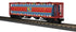 MTH 30-75793 - RailKing - 4-Bay Cylindrical Hopper Car "North Pole" #2026 w/ LED Lights