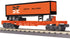 MTH 30-76896 - Flat Car "New Haven" w/ 40’ Trailer #17219