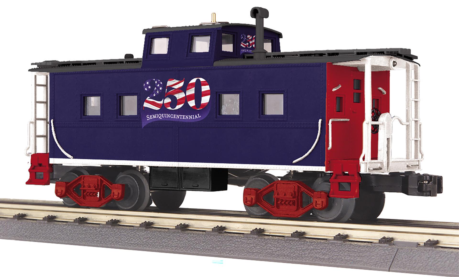 MTH 30-77421 - Steel Caboose "Semiquincentennial" #250