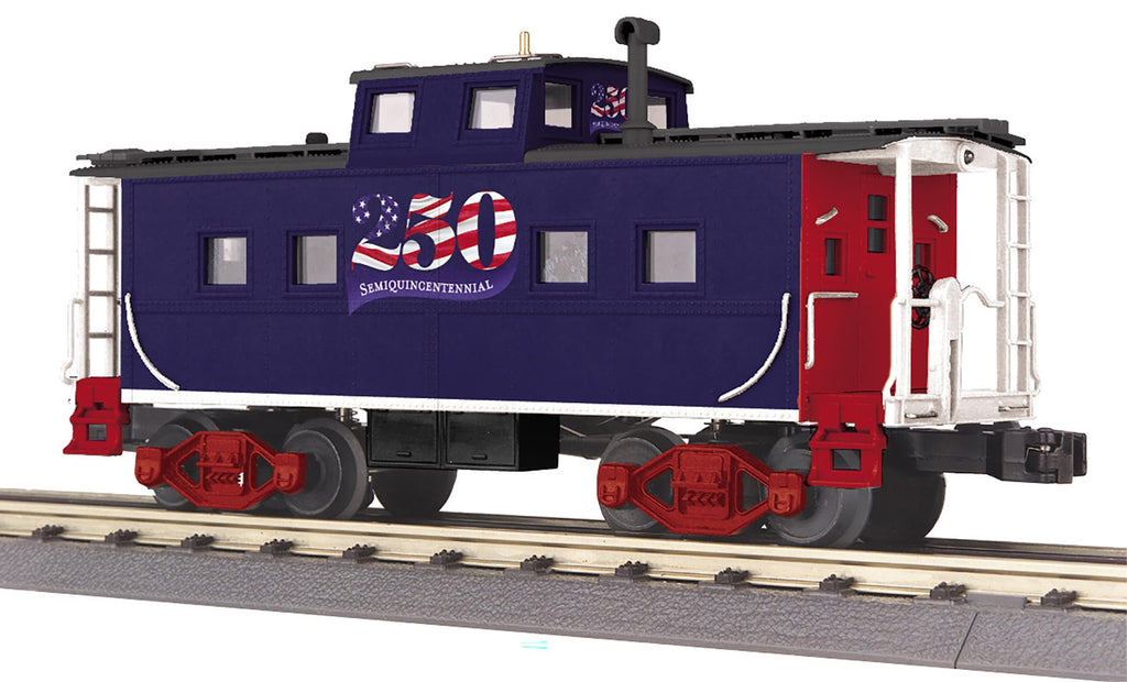 MTH 30-77421 - Steel Caboose "Semiquincentennial" #250
