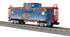 MTH 30-77439 - RailKing - Extended Vision Caboose "North Pole" #1225 w/ LED Lights
