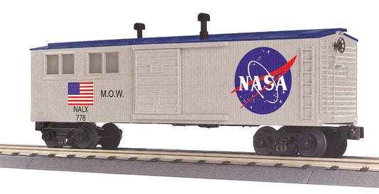 MTH 30-79739 - RailKing - Engineering Car "NASA" #NALX 778