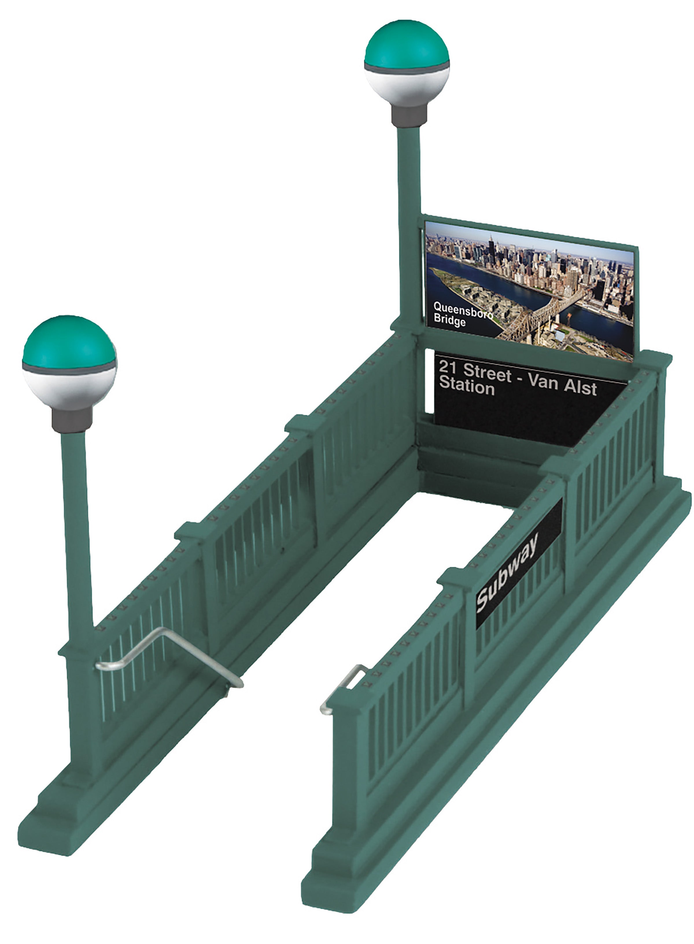 MTH 30-90664 - Subway Entrance "21st Street-Van Alst Station"