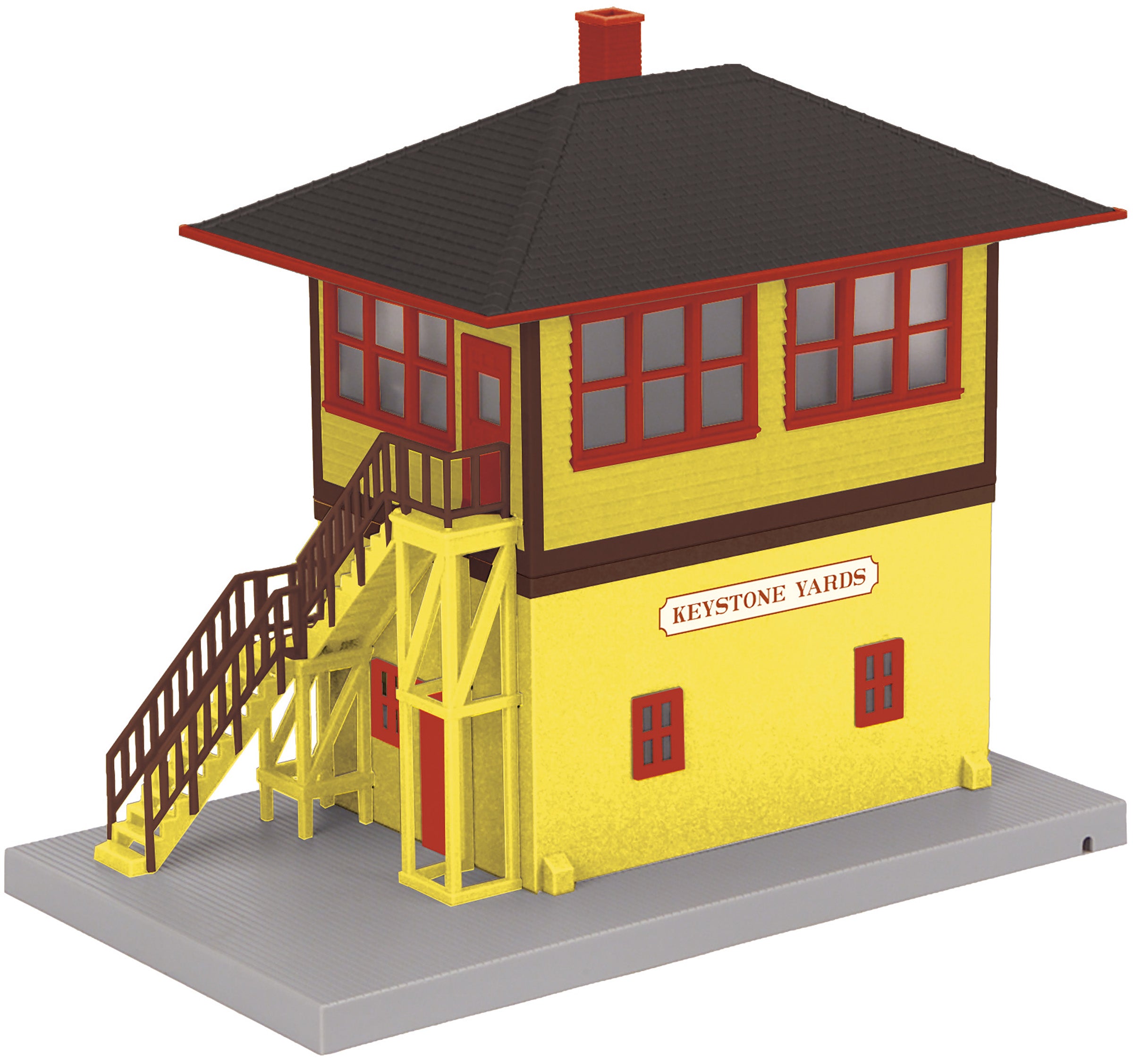 MTH 30-90674 - Switch Tower "Keystone Yards" – MrMuffin'sTrains
