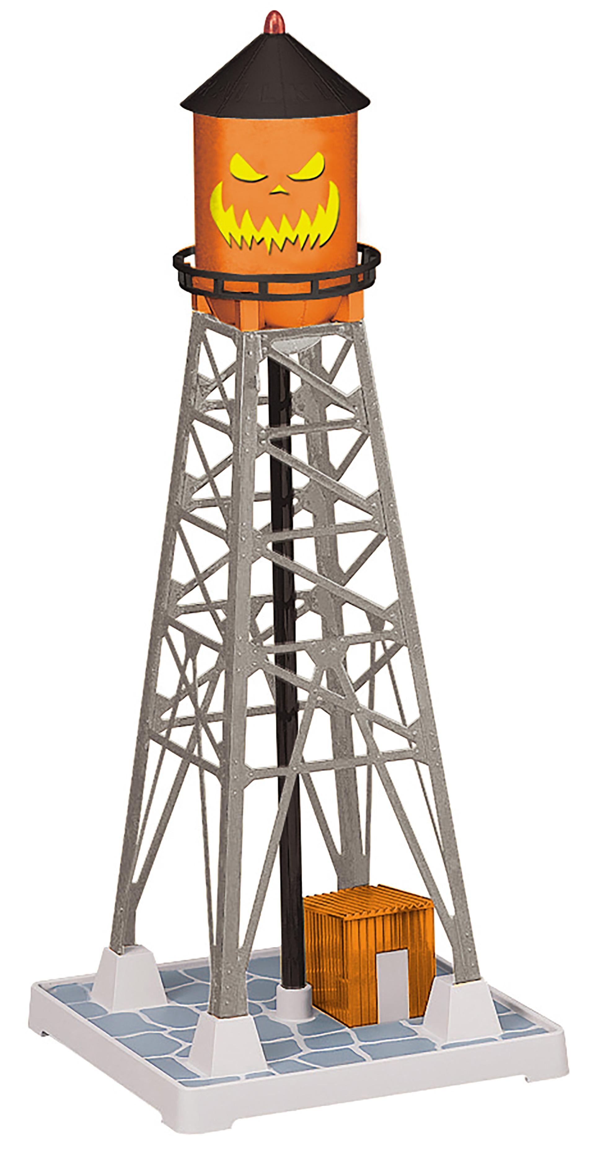 MTH 30-90726 - Industrial Water Tower "Halloween" #193 w/ LEDs