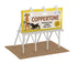MTH 30-90748 - Lighted Billboard "Railtown Pharmacy"