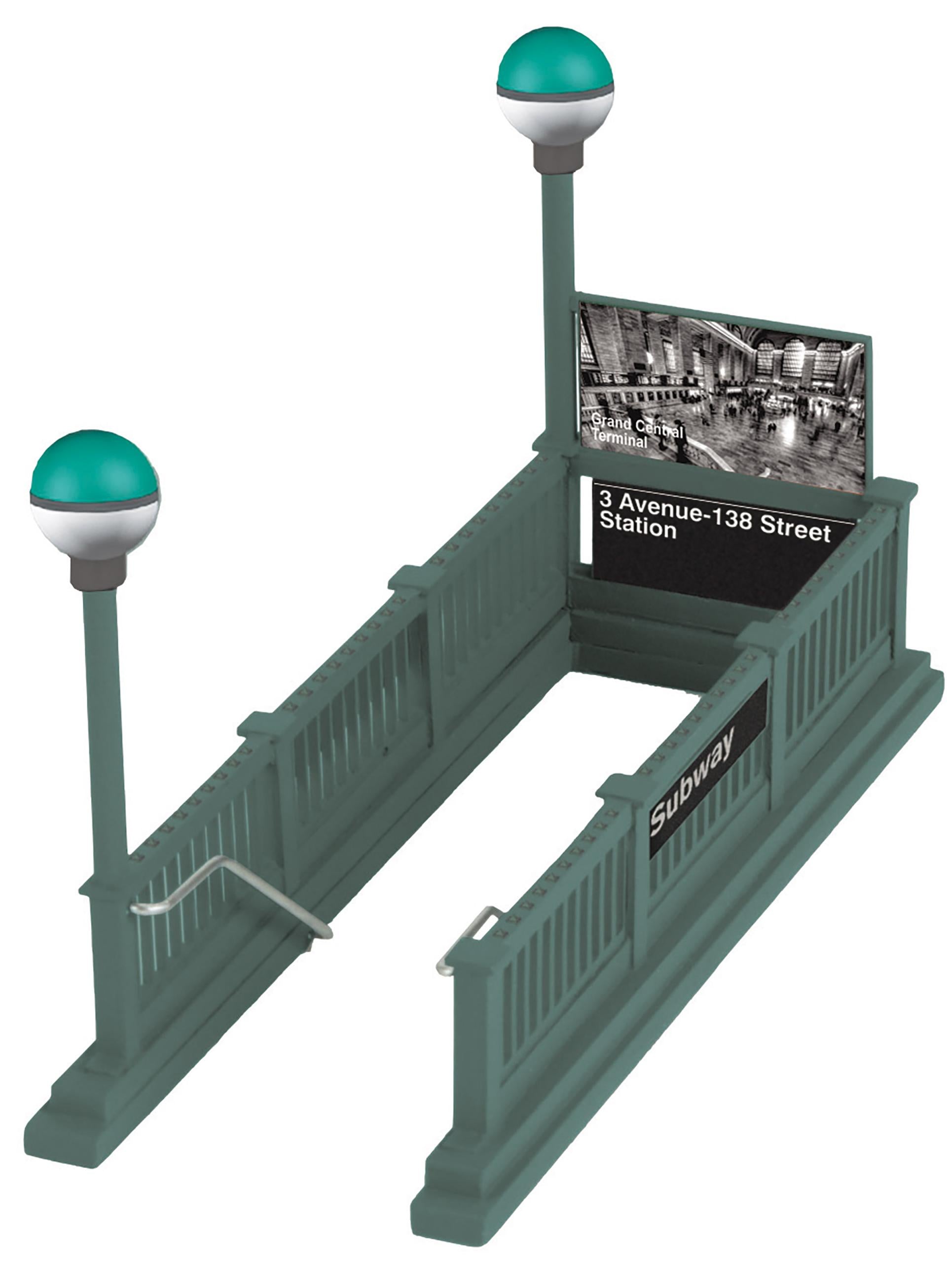 MTH 30-90768 - RailKing - Subway Entrance "3rd Ave - 138th Street Station"