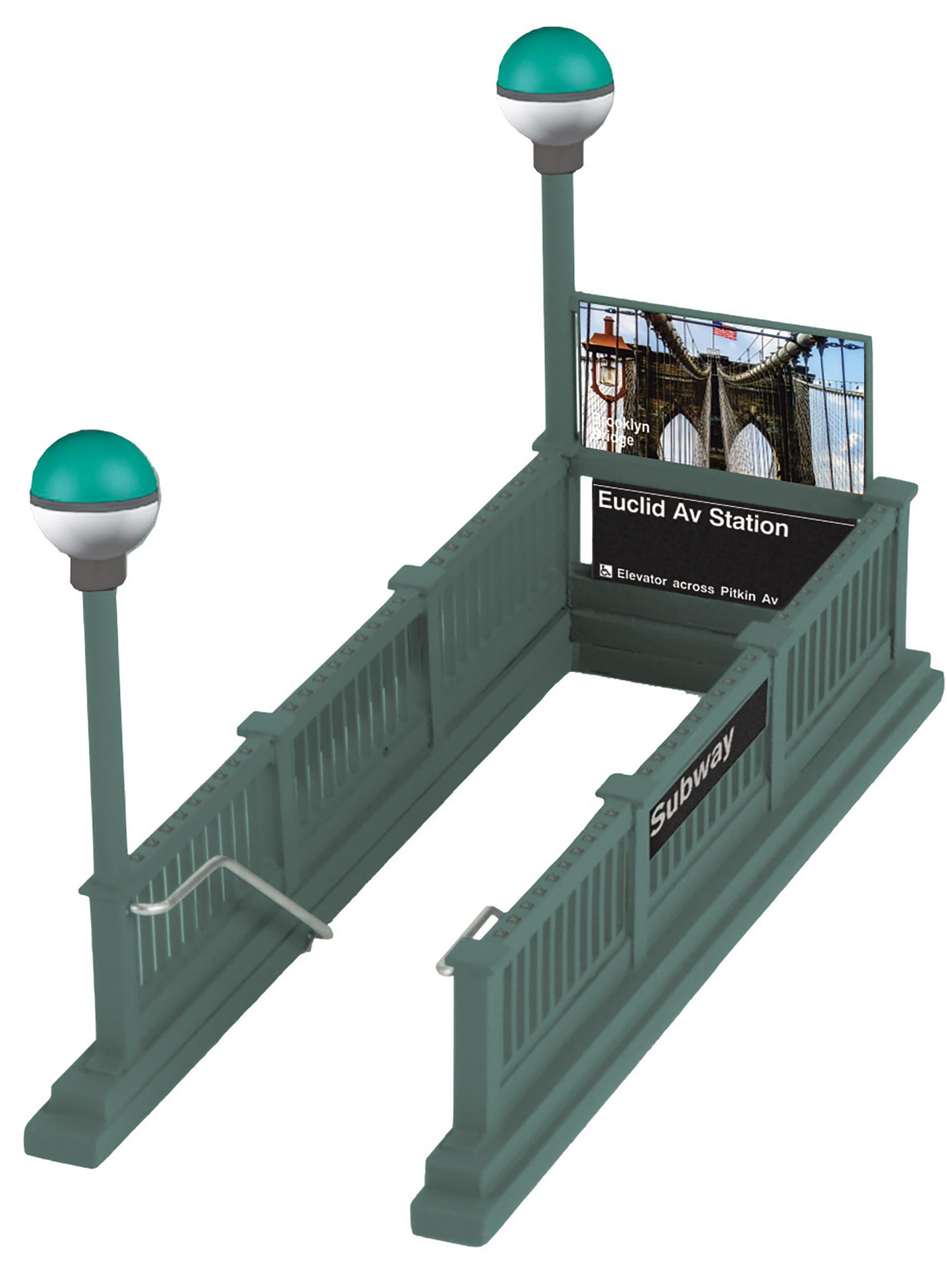 MTH 30-90770 - RailKing - Subway Entrance "Euclid Ave."