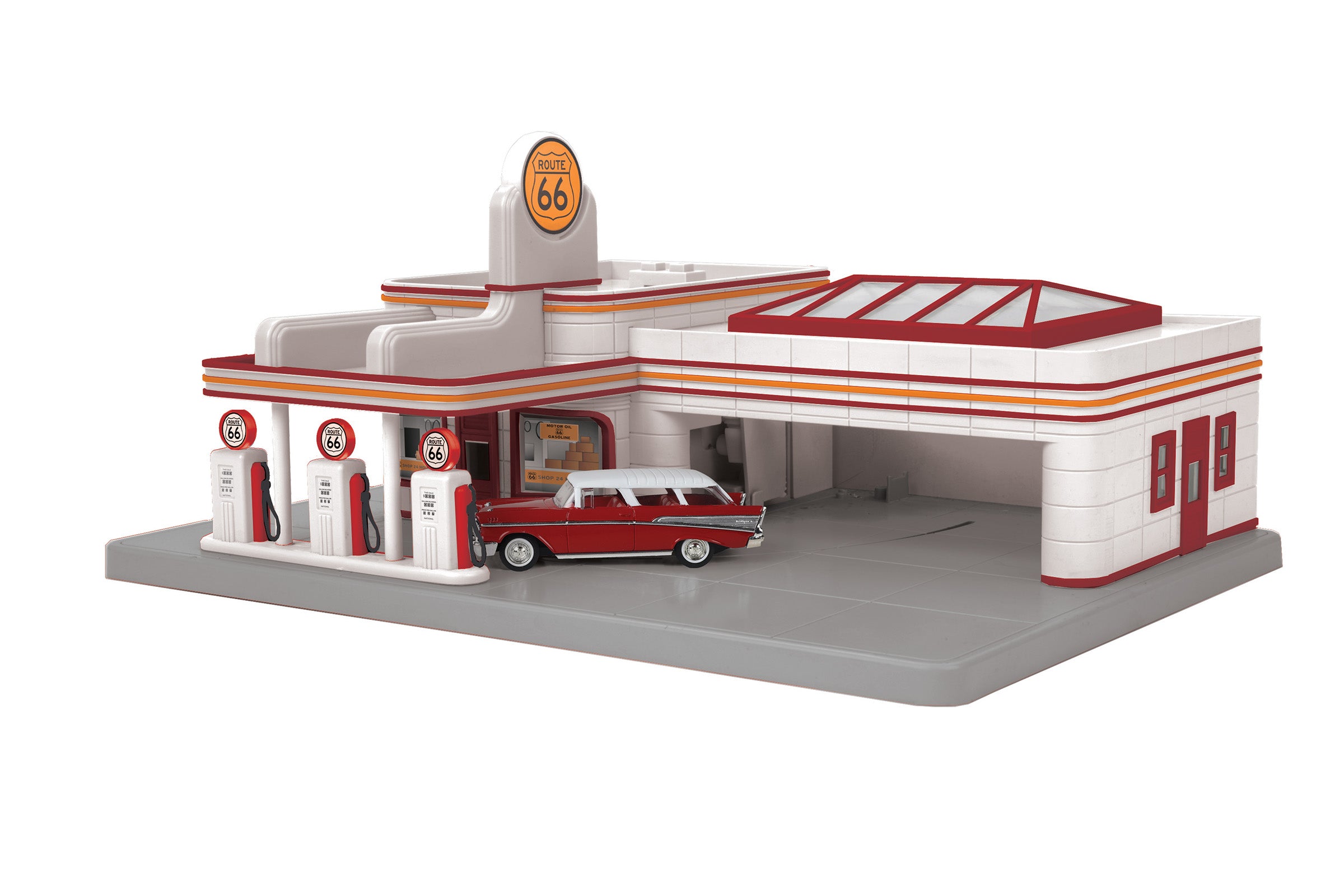 MTH 30-91002 - Operating Gas Station "Route 66"