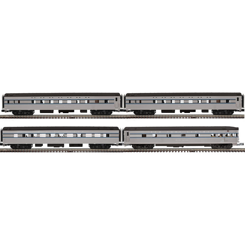 Atlas O 3001657 - Premier - 70' Streamlined Passenger Car Sets "New York Central" 1938 (4-Car)