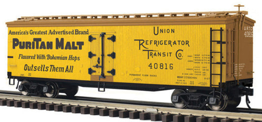 Atlas O 3001686 - Master - 40' Wood Reefer "Puritan Malt" (URTC)