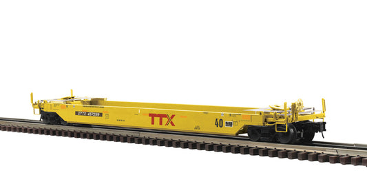 Atlas O 3001697 - Master - 40' Rebuilt Well Car “TTX” (Late Repaint) - MrMuffin'sTrains