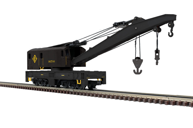 Atlas O 3001742 - Premier - Crane Car “Erie Lackawanna” #96700