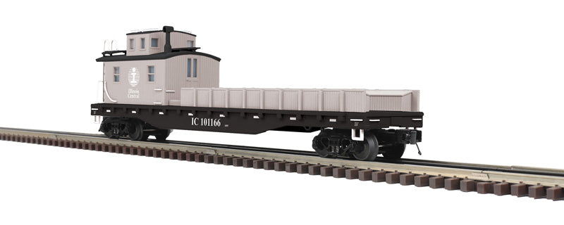 Atlas O 3001750 - Premier - Crane Tender “Illinois Central” #101166