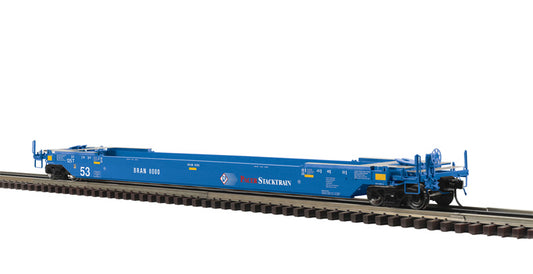Atlas O 3001763 - Master - 53' Rebuilt Well Car “Pacer Stacktrain” - MrMuffin'sTrains
